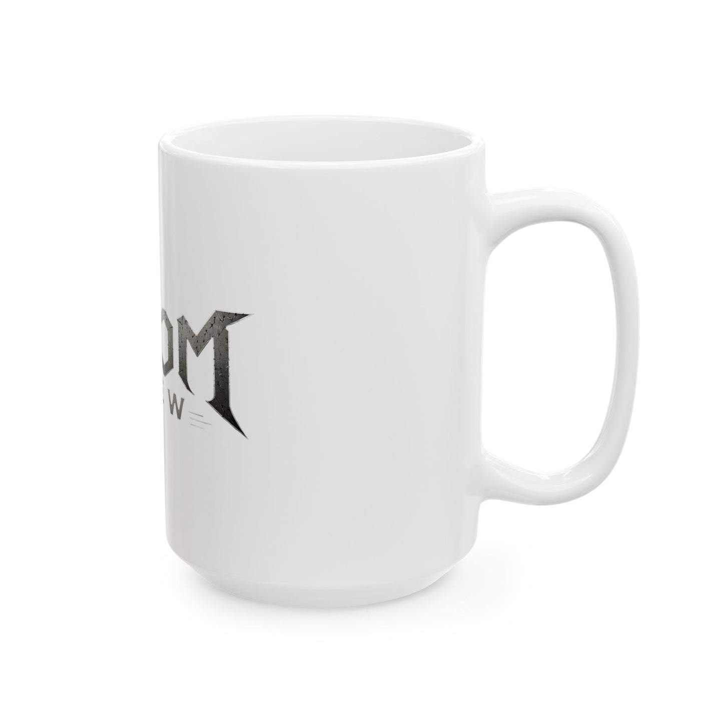 Doom Brew Ceramic Mug — Funny Gamer Coffee Cup (11oz & 15oz)