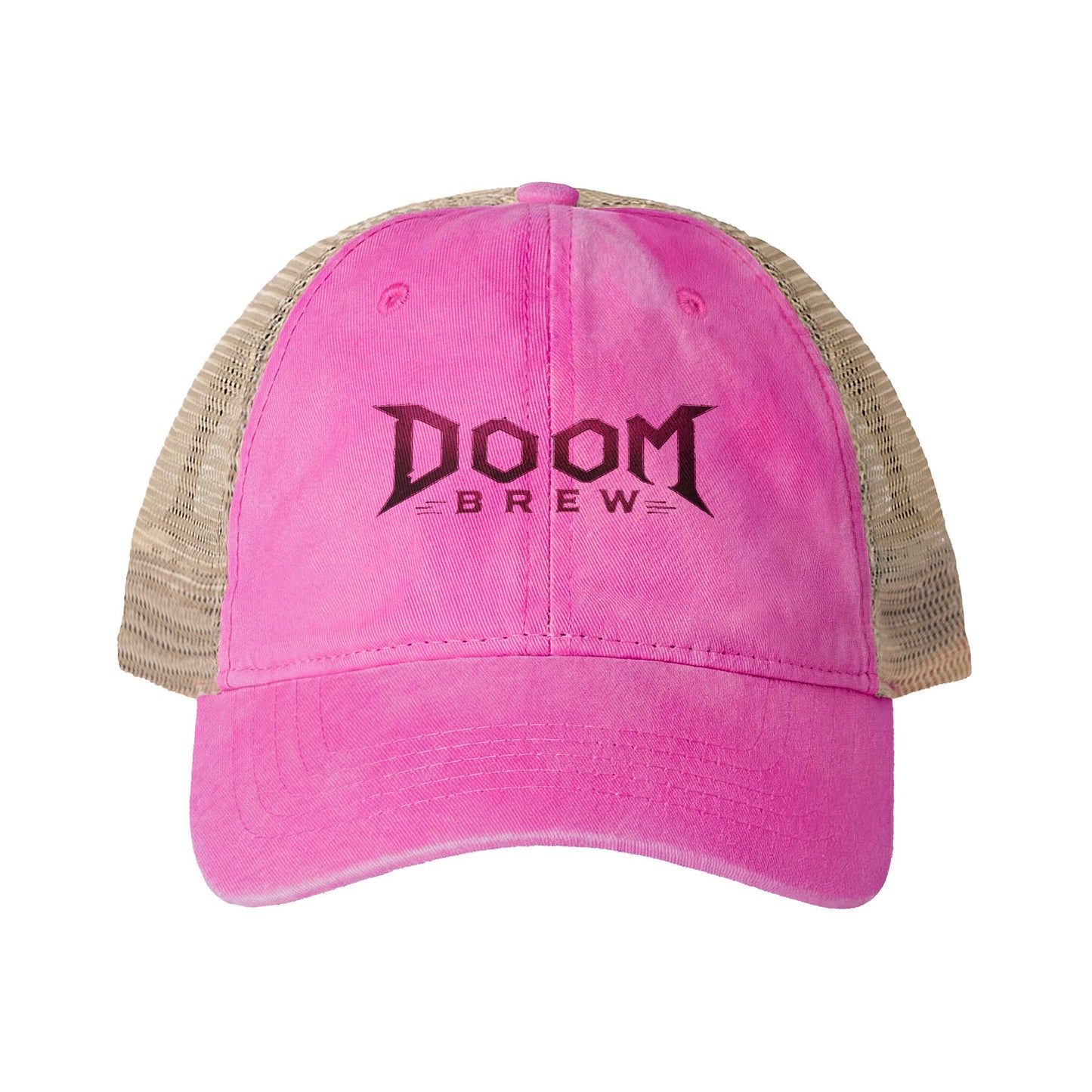 Women's Washed Mesh-Back Cap | Doom Brew Official Merch