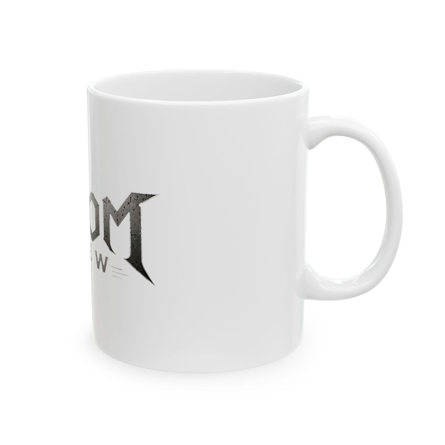 Doom Brew Ceramic Mug — Funny Gamer Coffee Cup (11oz & 15oz)