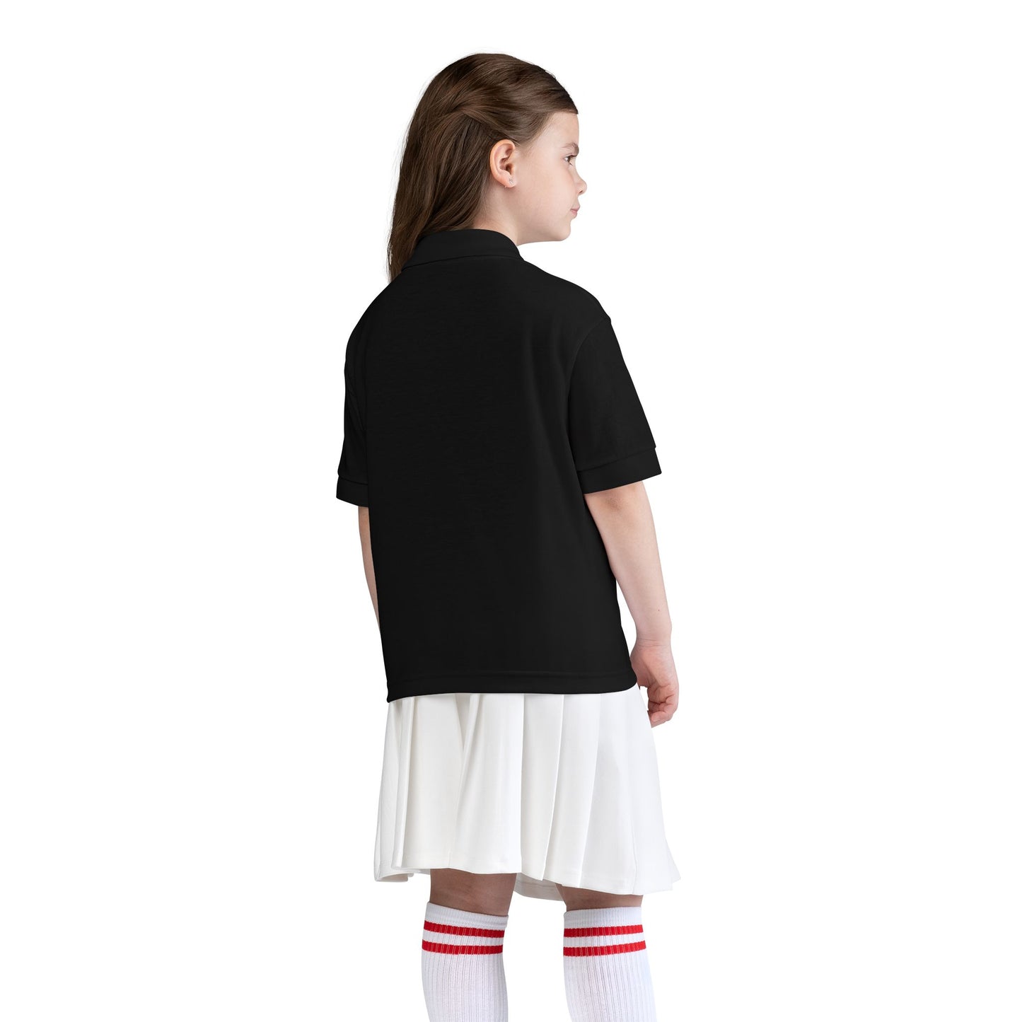 Youth Polo — 'Doom Brew' Logo Kids Jersey Polo Shirt