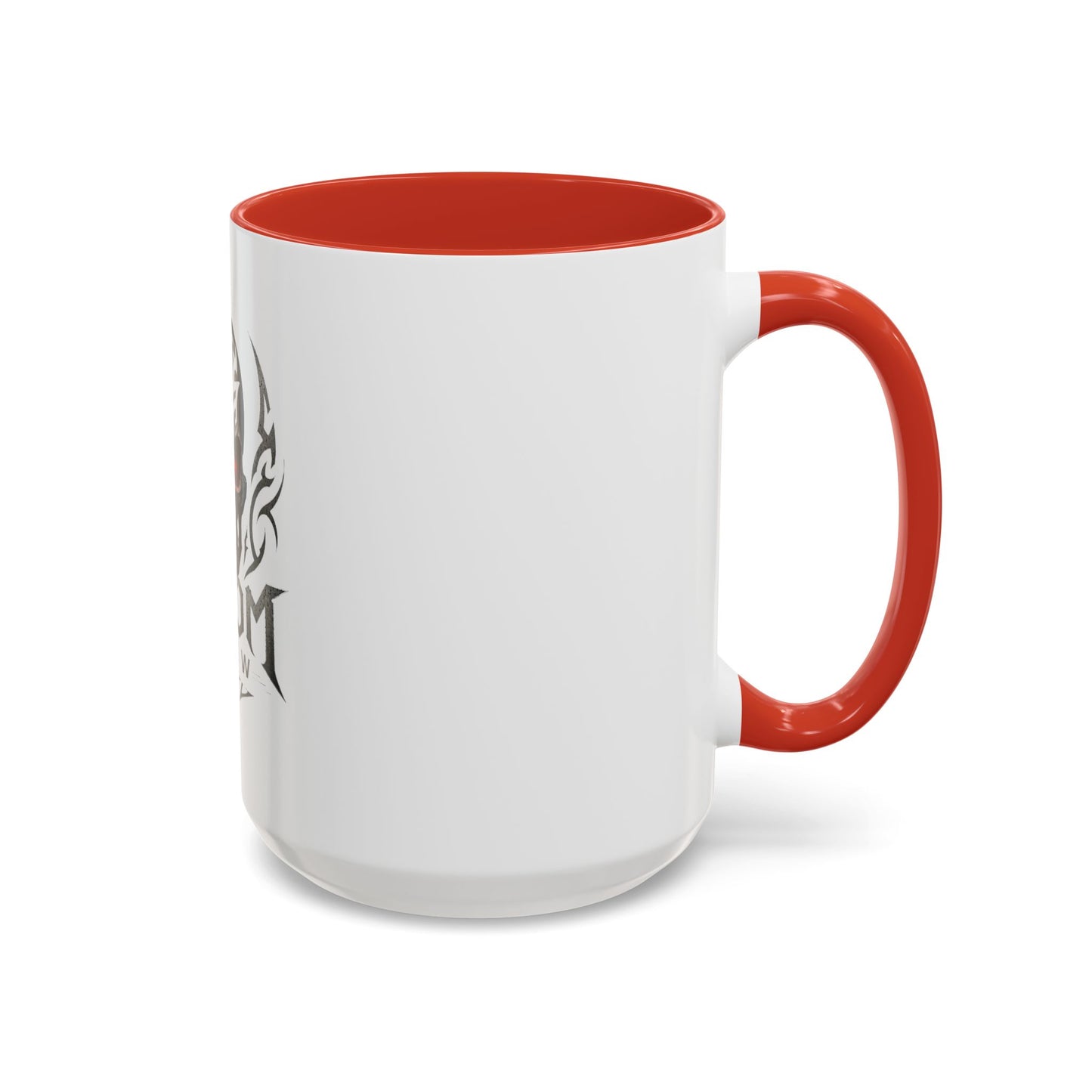 Doom Brew Skull Coffee Mug — Gothic Red-Eye 11/15oz Accent Mug