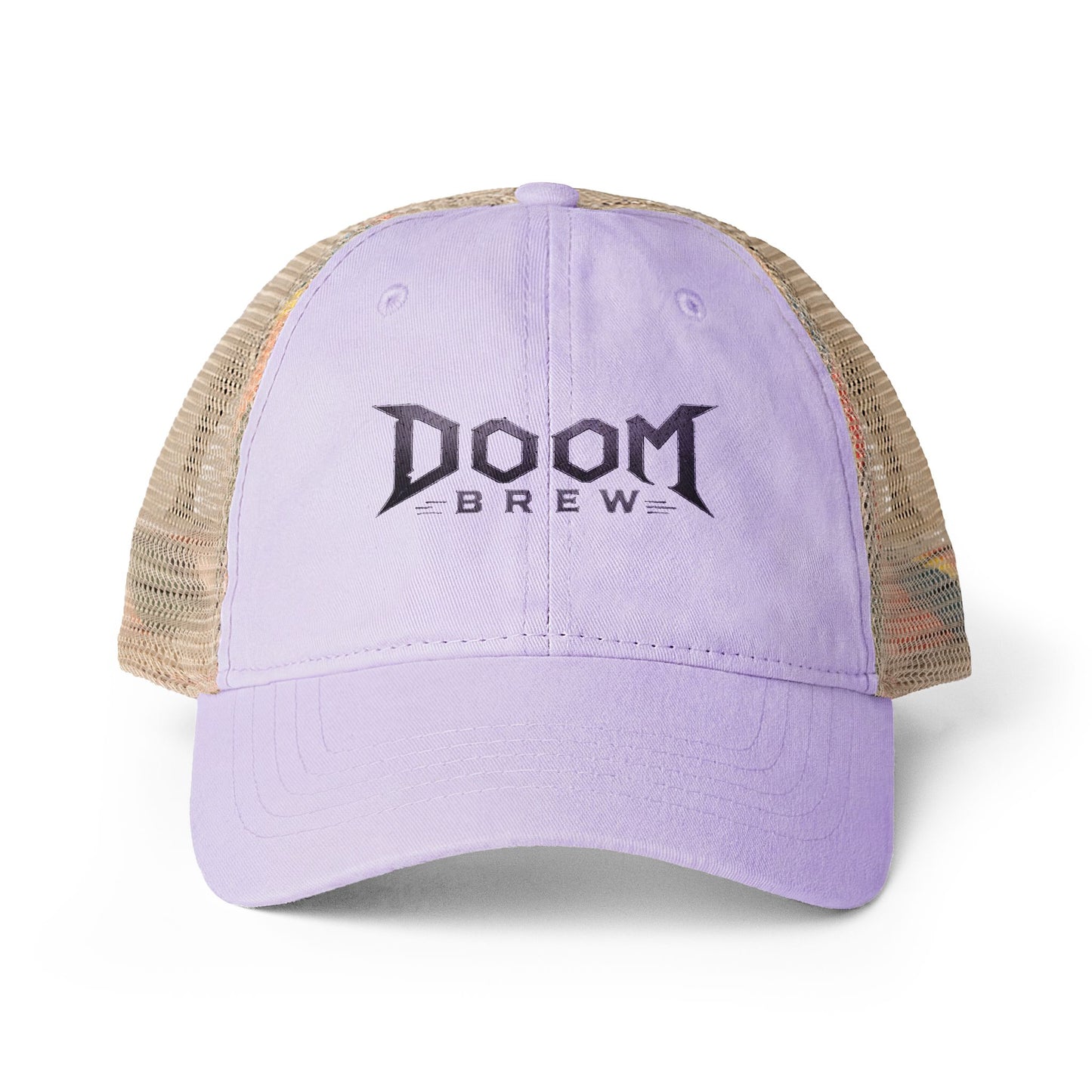 Women's Washed Mesh-Back Cap | Doom Brew Official Merch