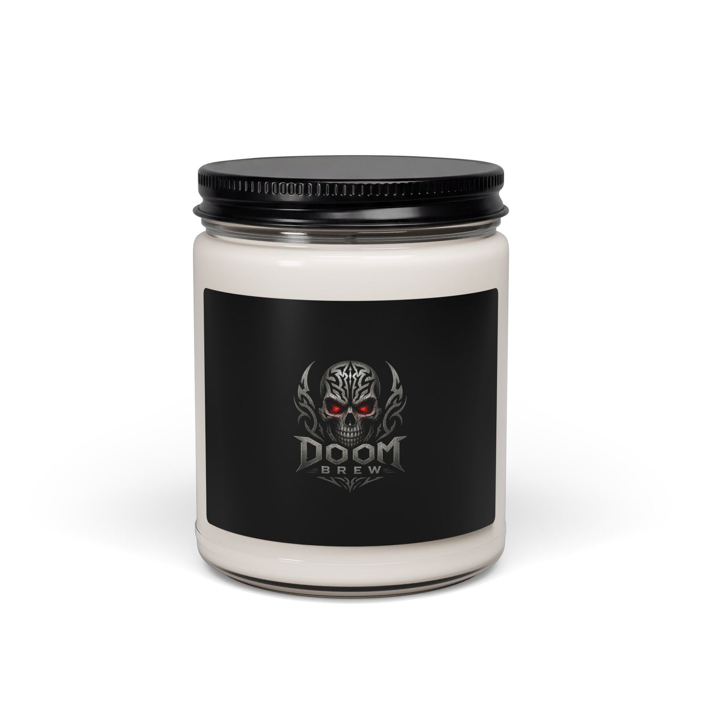 Doom Brew Scented Soy Candle — 9oz Gothic Skull Aromatherapy Candle