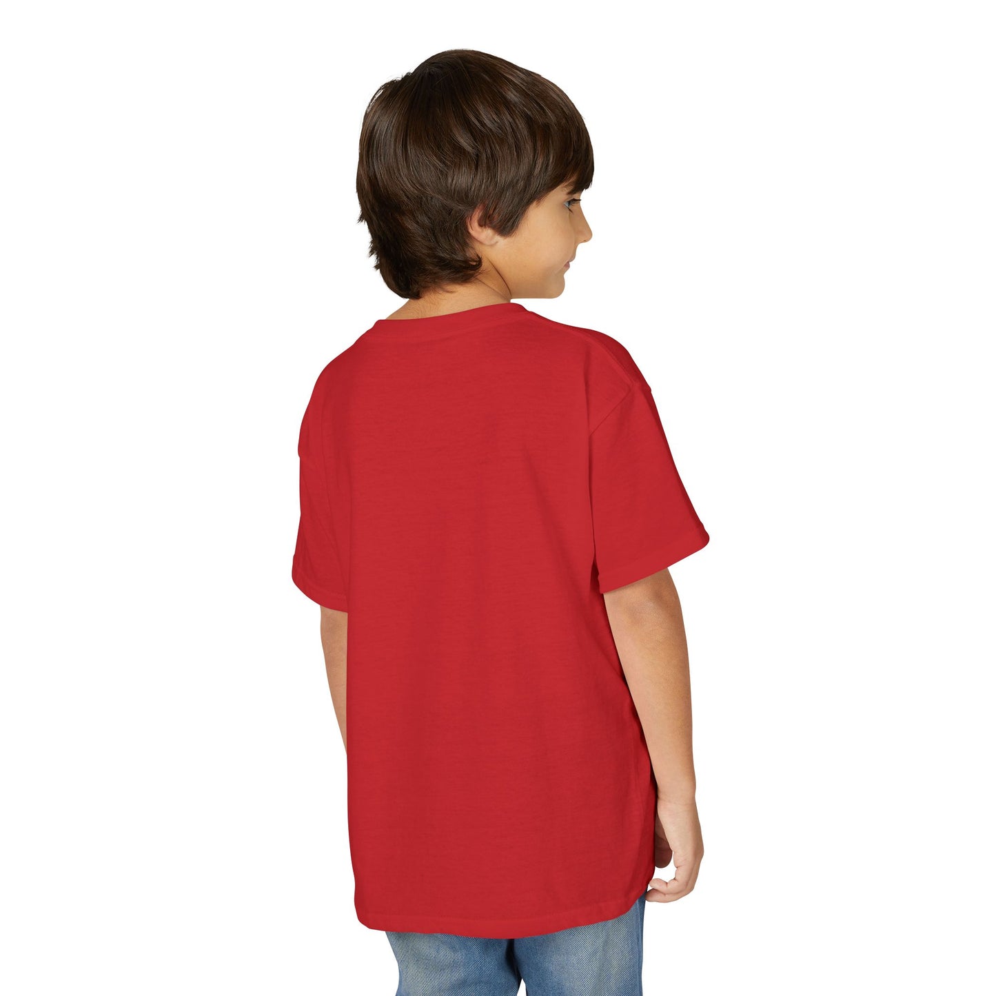 Youth Skull Graphic T‑Shirt — "Doom Brew" Red-Eye Skull Logo
