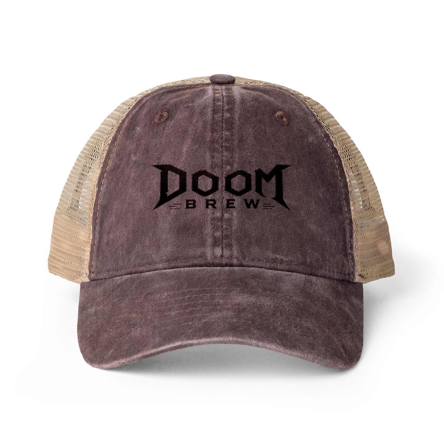 Women's Washed Mesh-Back Cap | Doom Brew Official Merch