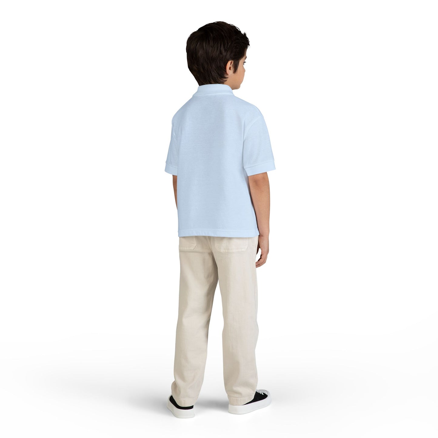 Youth Polo — 'Doom Brew' Logo Kids Jersey Polo Shirt