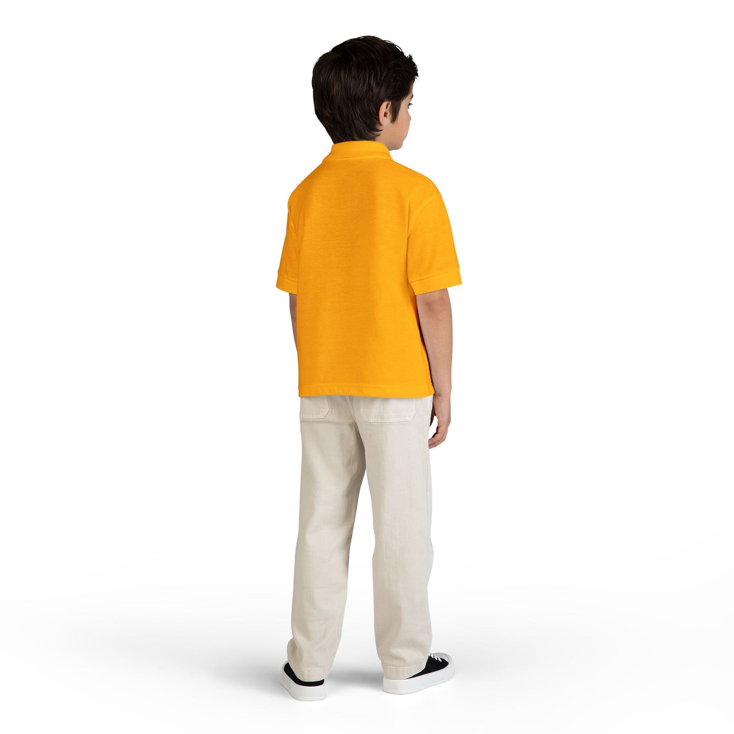 Youth Polo — 'Doom Brew' Logo Kids Jersey Polo Shirt