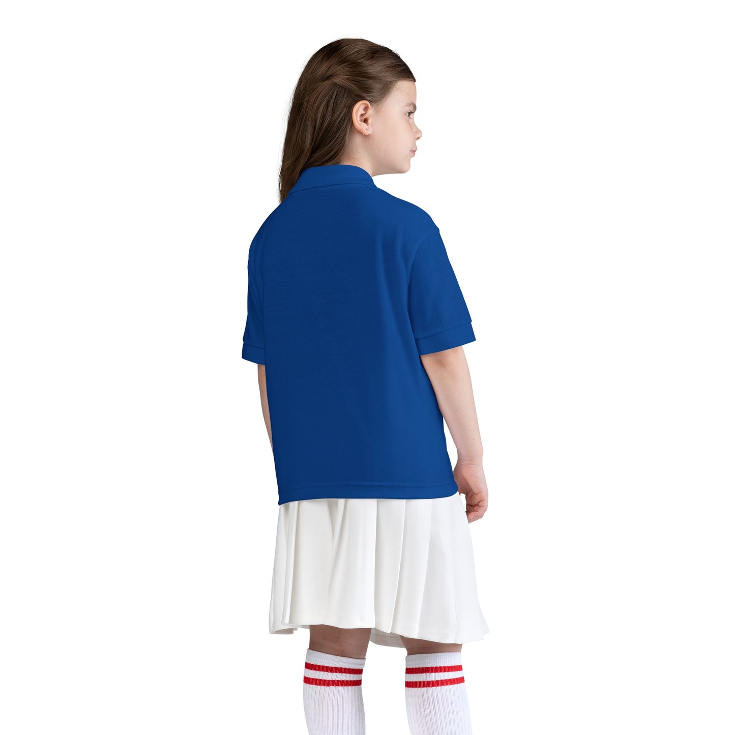 Youth Polo — 'Doom Brew' Logo Kids Jersey Polo Shirt