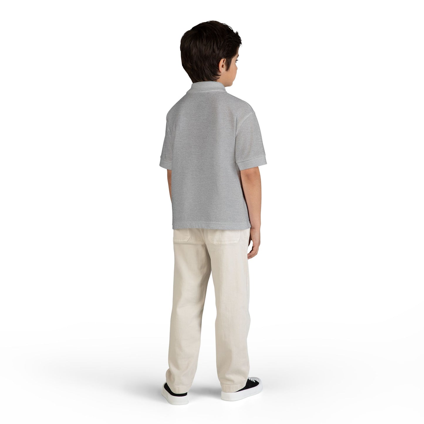 Youth Polo — 'Doom Brew' Logo Kids Jersey Polo Shirt