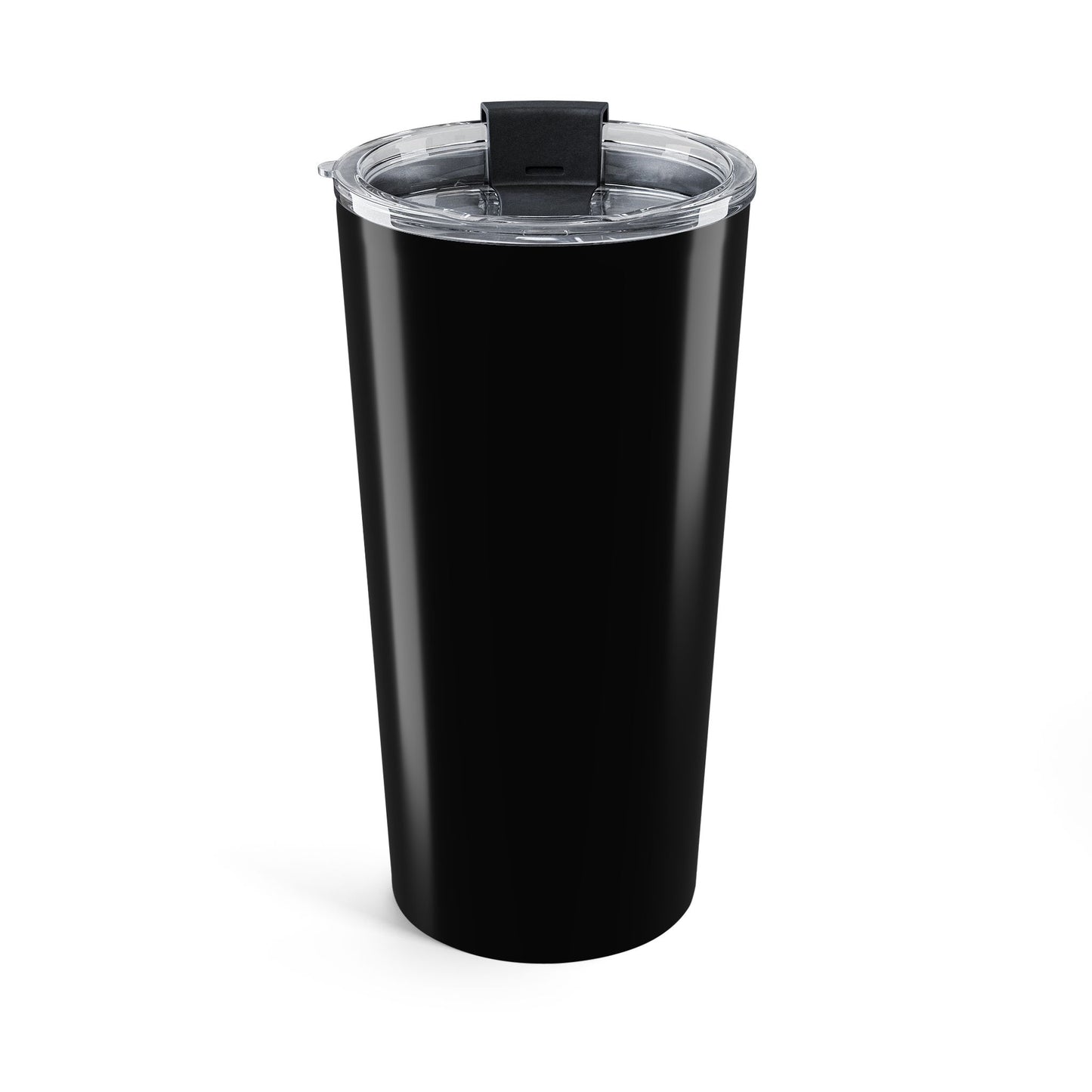 20oz Tumbler — Doom Brew Skull Travel Mug with Red-Eyed Gothic Logo