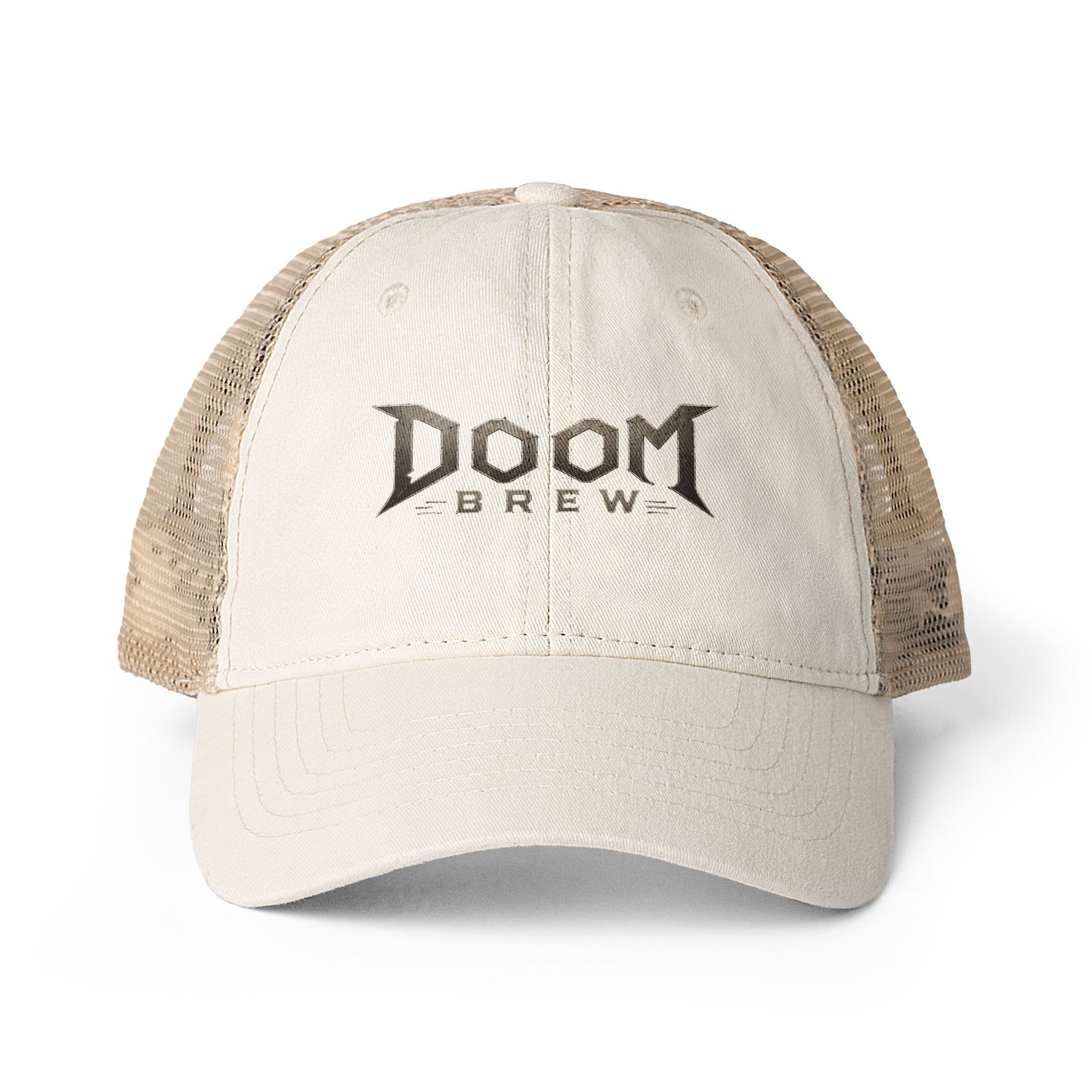 Women's Washed Mesh-Back Cap | Doom Brew Official Merch