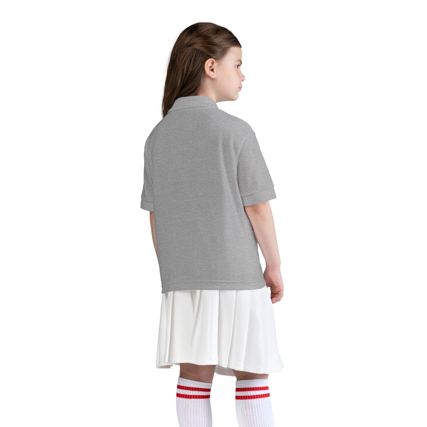Youth Polo — 'Doom Brew' Logo Kids Jersey Polo Shirt
