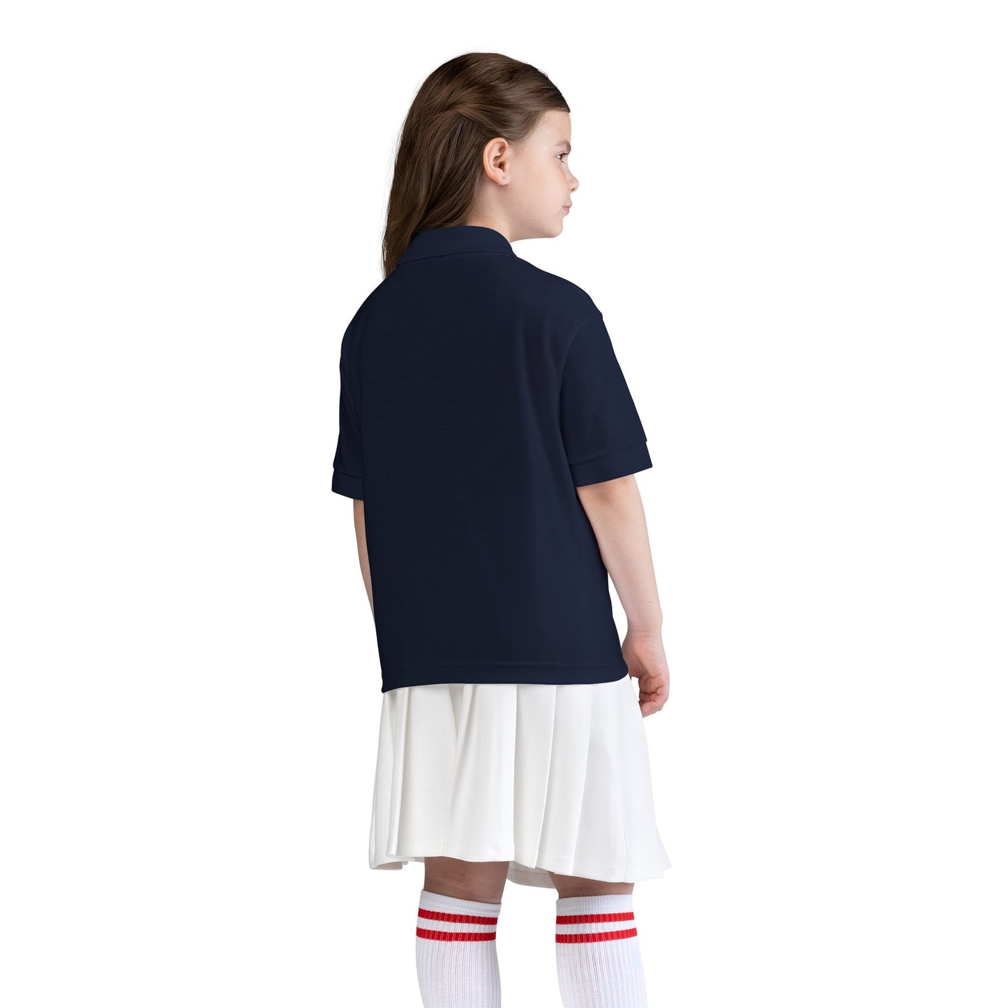 Youth Polo — 'Doom Brew' Logo Kids Jersey Polo Shirt