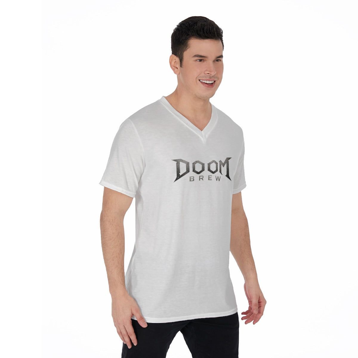 All-Over Print V-Neck T-Shirt