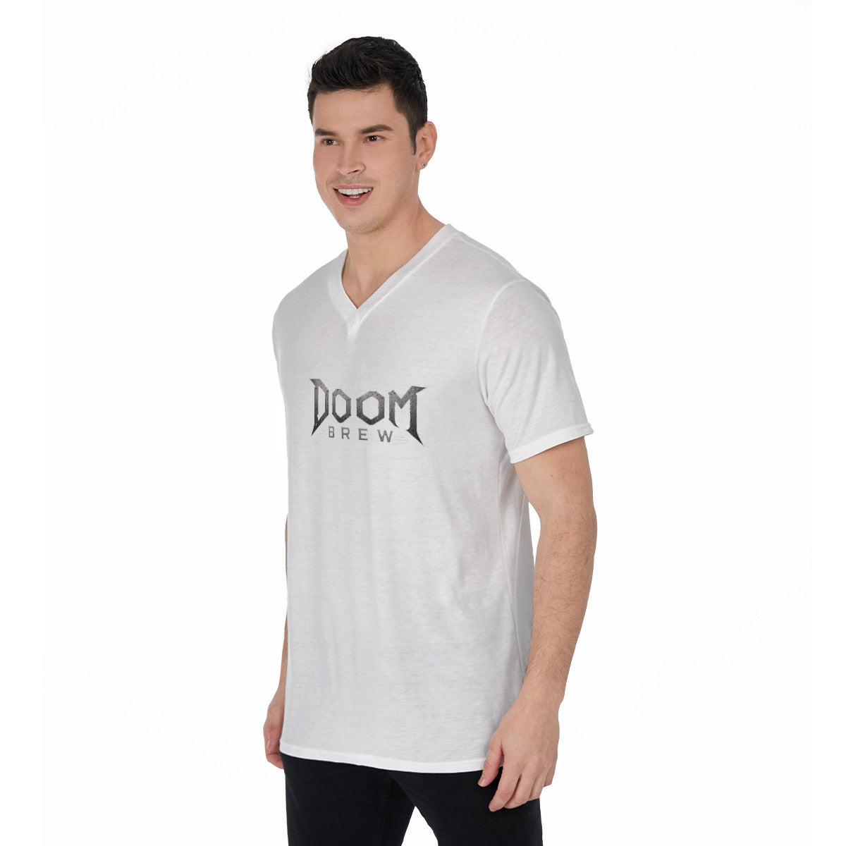 All-Over Print V-Neck T-Shirt