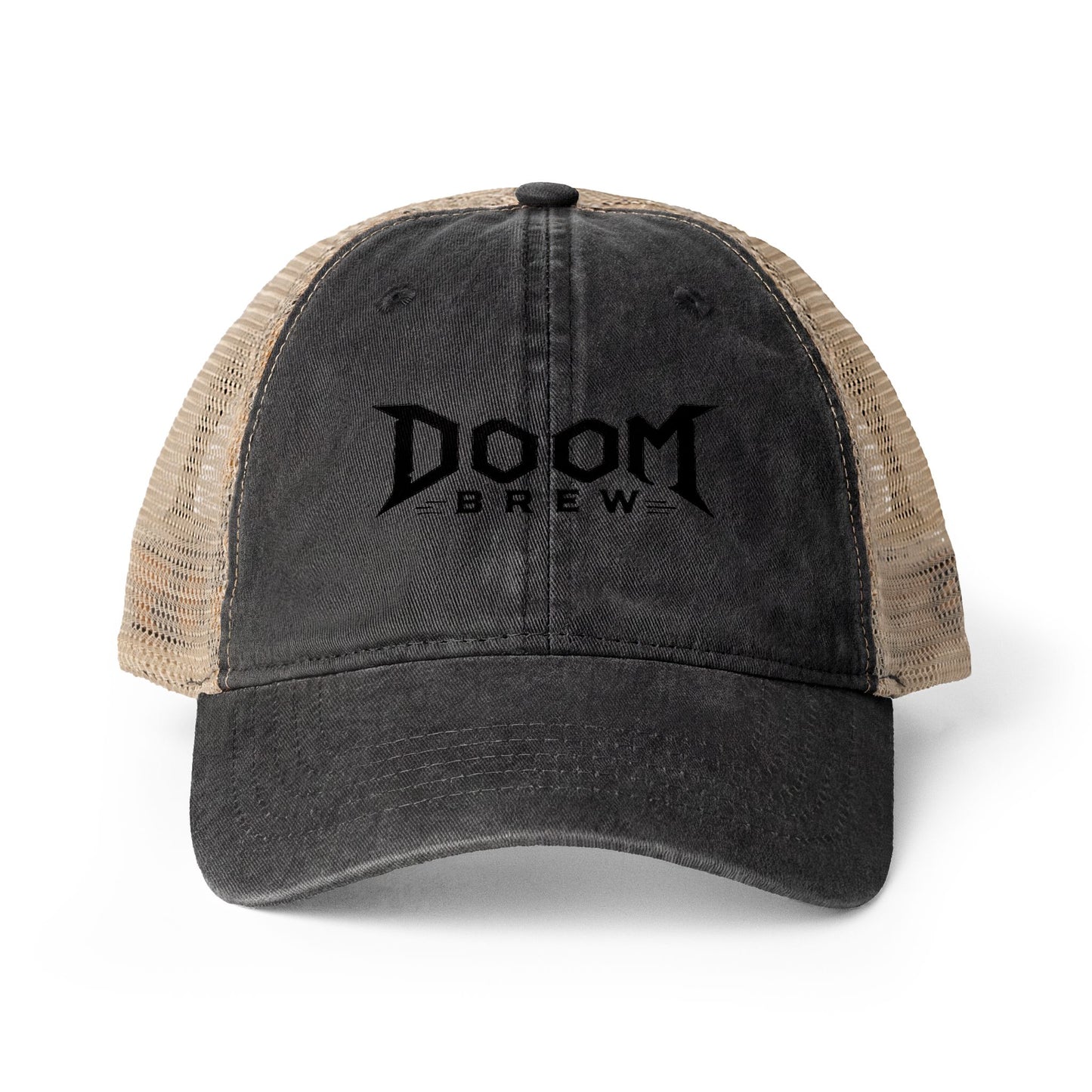 Women's Washed Mesh-Back Cap | Doom Brew Official Merch