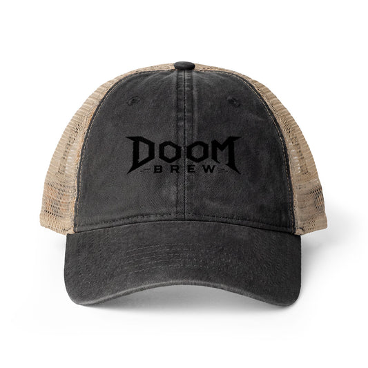 Women's Washed Mesh-Back Cap | Doom Brew Official Merch