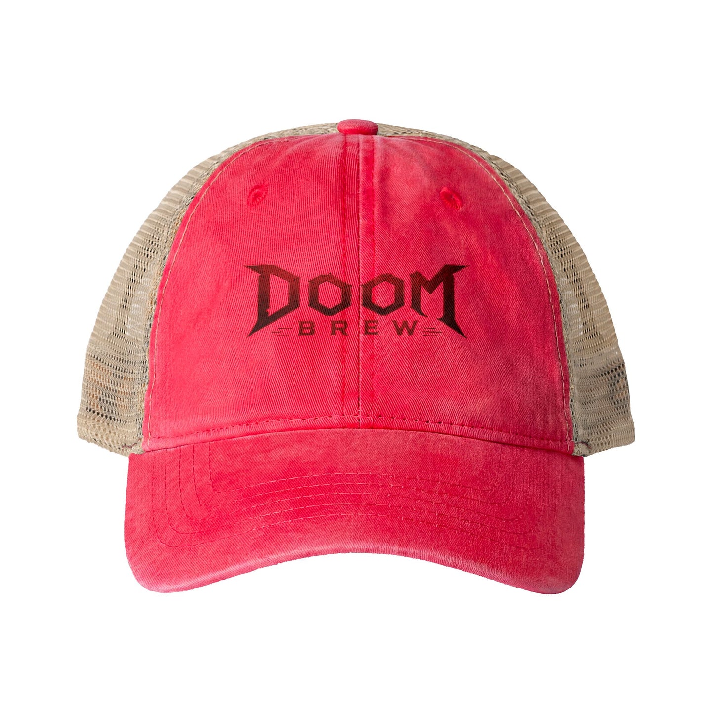 Women's Washed Mesh-Back Cap | Doom Brew Official Merch