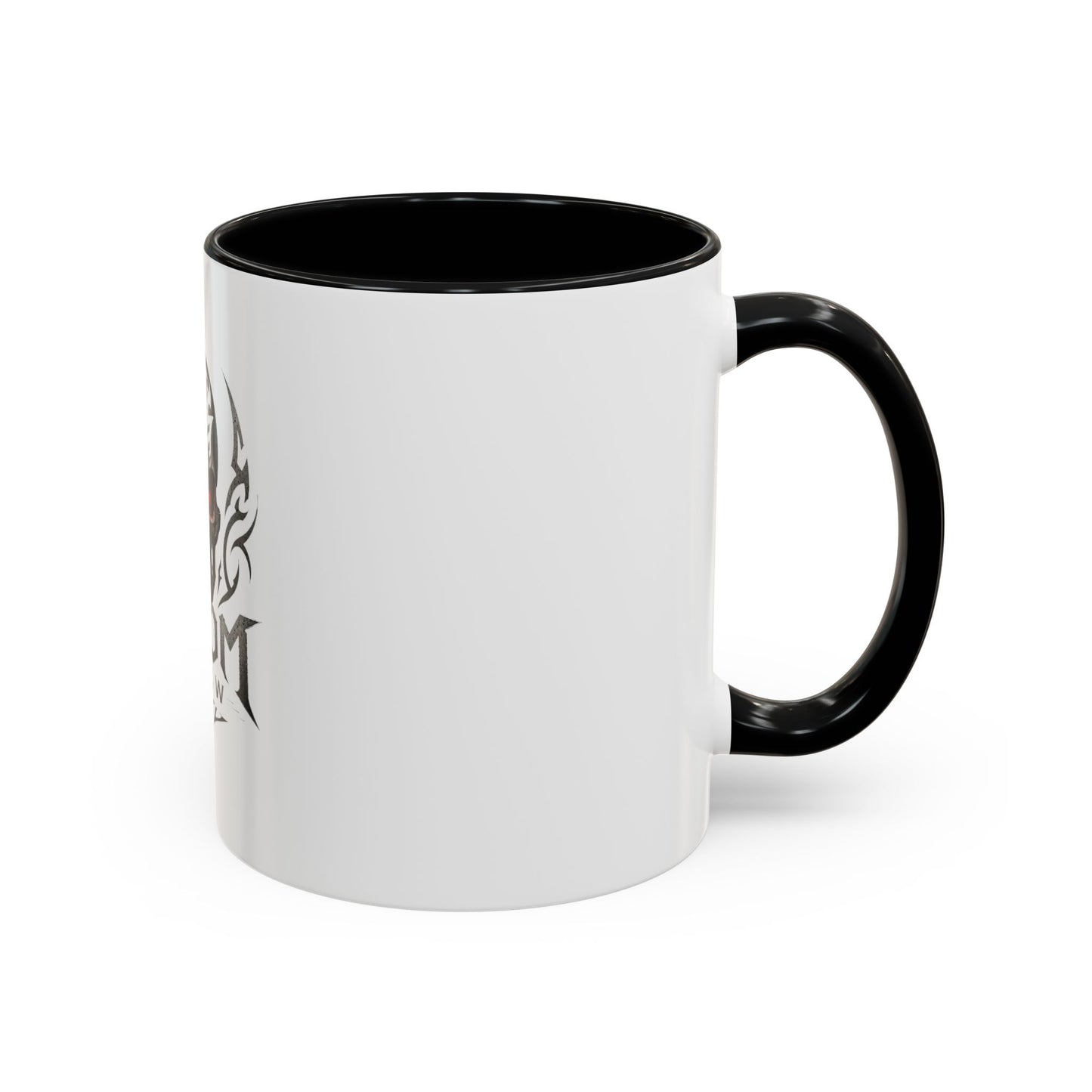 Doom Brew Skull Coffee Mug — Gothic Red-Eye 11/15oz Accent Mug