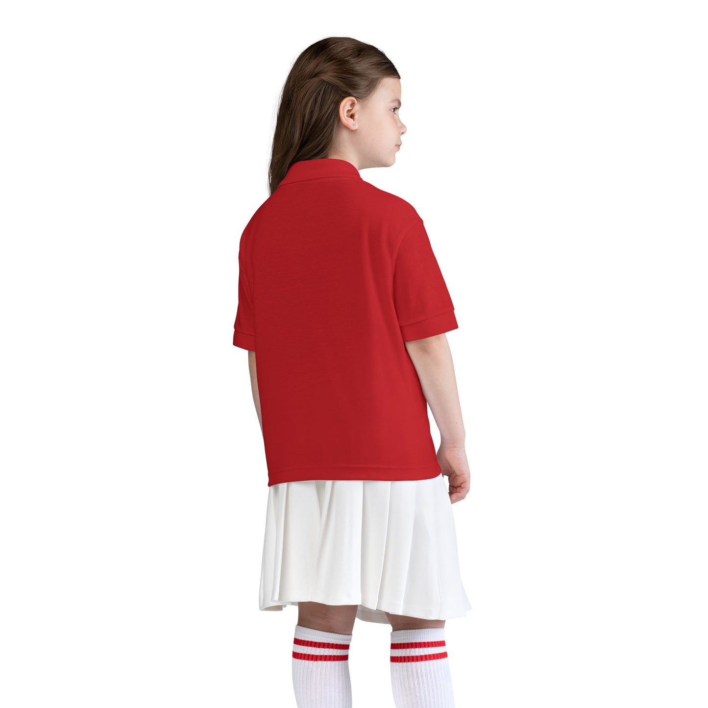 Youth Polo — 'Doom Brew' Logo Kids Jersey Polo Shirt