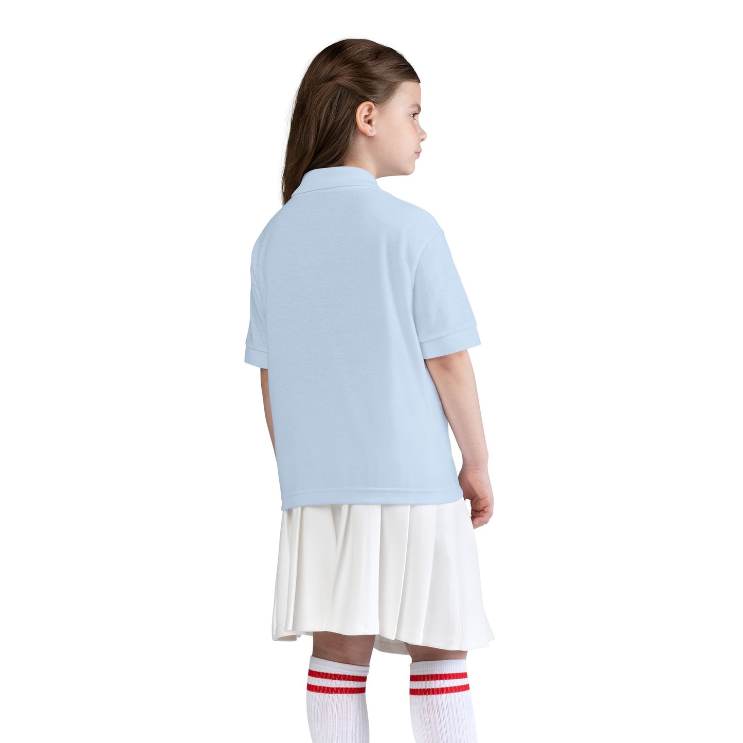 Youth Polo — 'Doom Brew' Logo Kids Jersey Polo Shirt