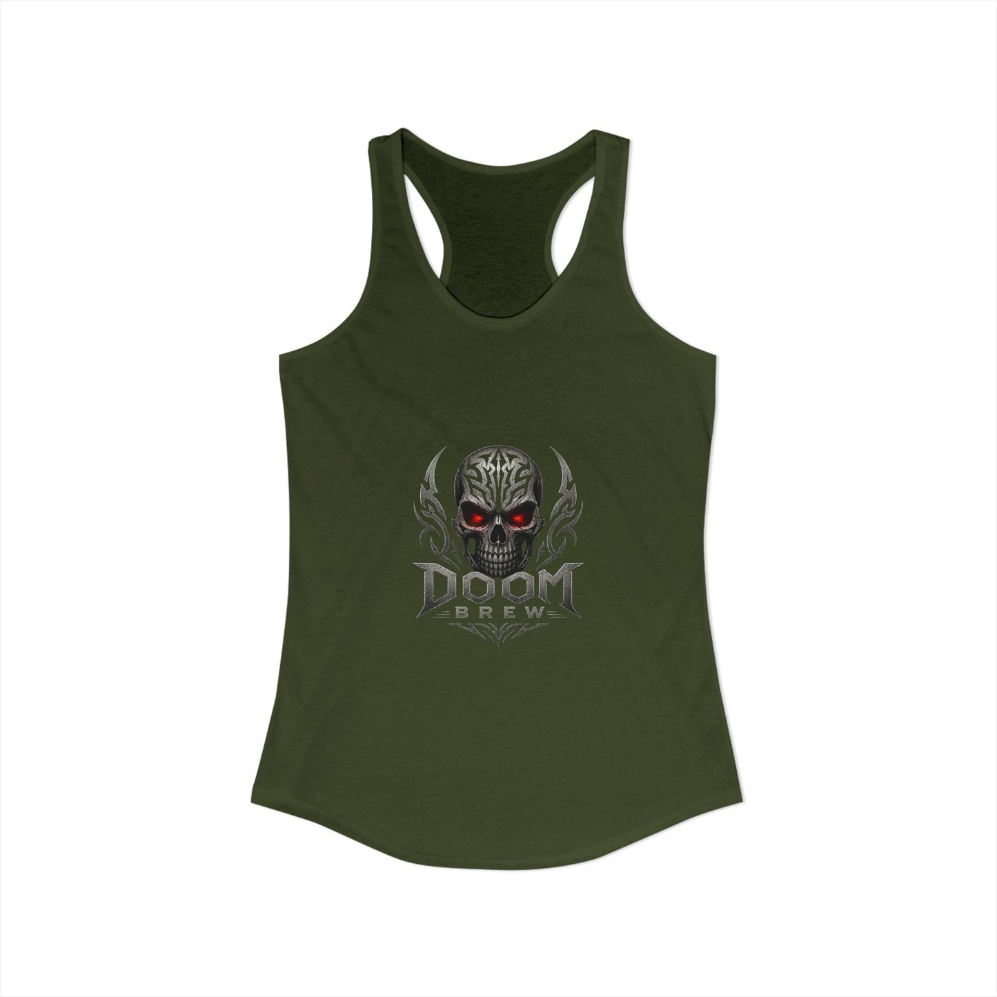 Women's Ideal Racerback Tank - Doom Brew Official Merch