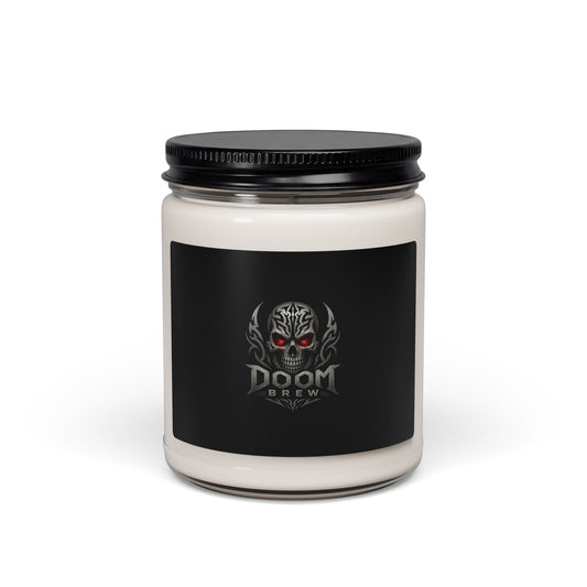 Doom Brew Scented Soy Candle — 9oz Gothic Skull Aromatherapy Candle