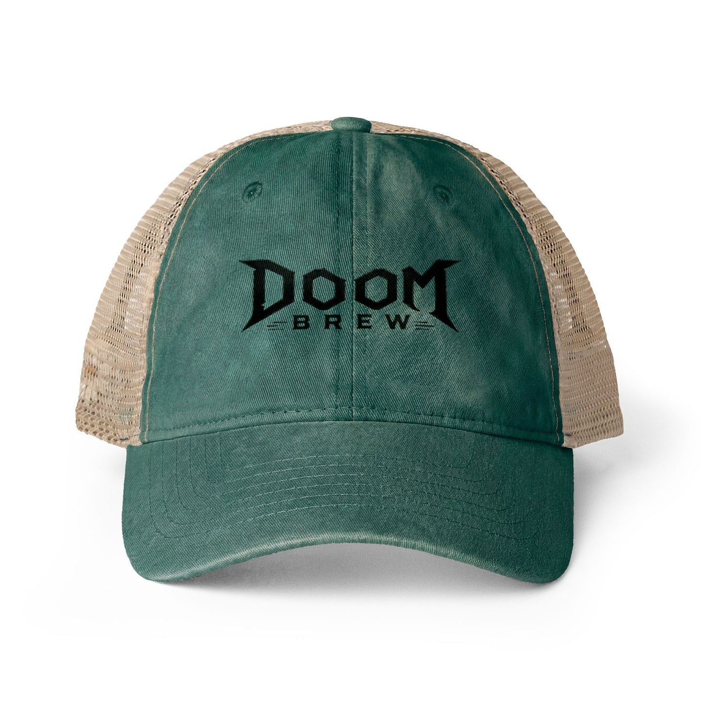 Women's Washed Mesh-Back Cap | Doom Brew Official Merch