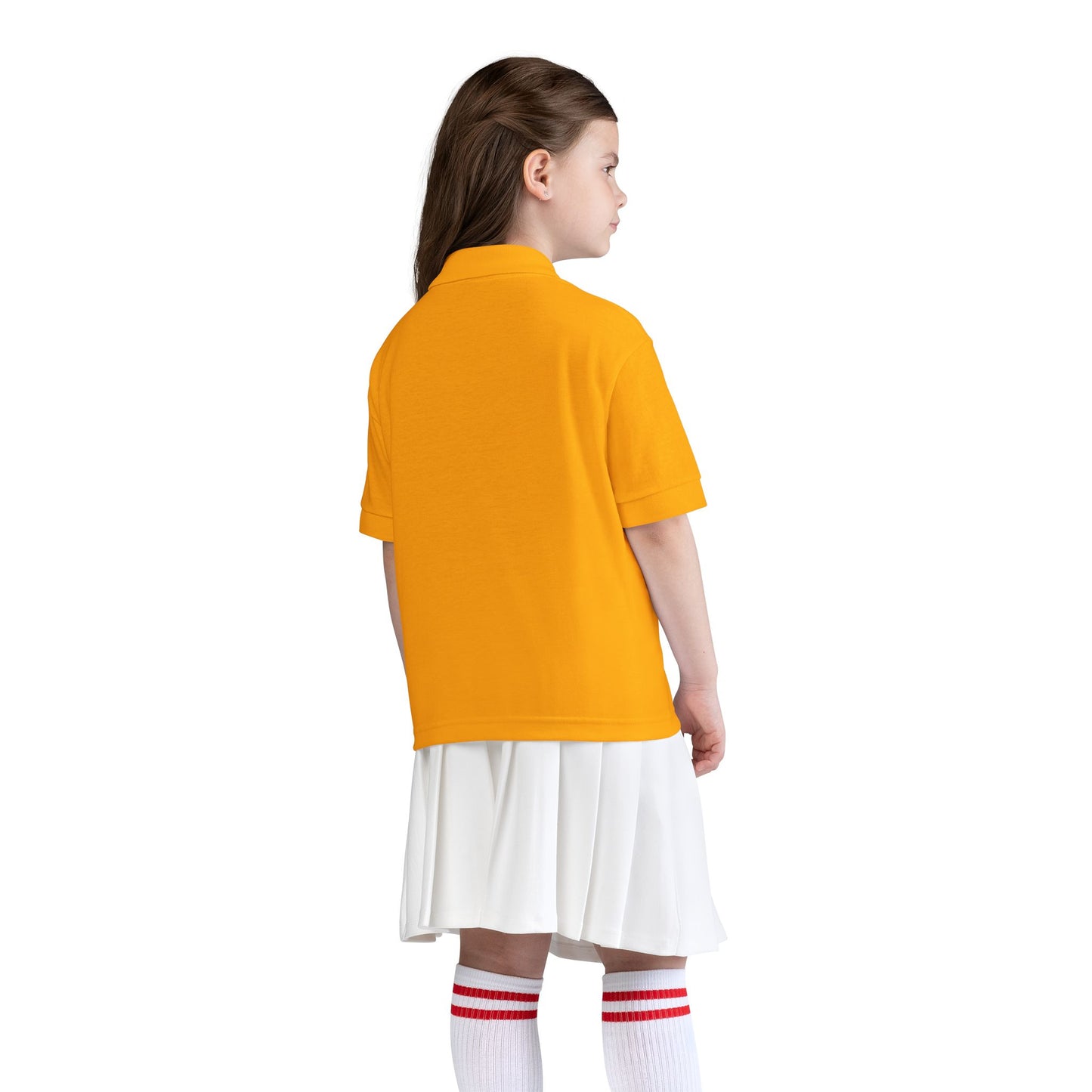 Youth Polo — 'Doom Brew' Logo Kids Jersey Polo Shirt