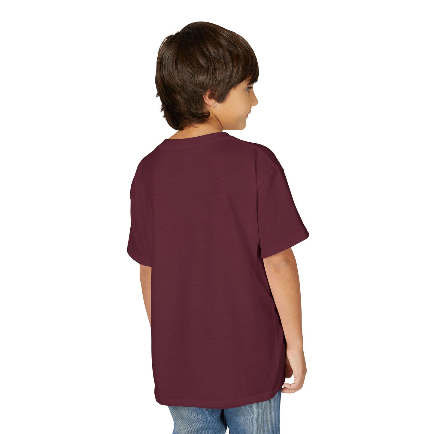 Youth Skull Graphic T‑Shirt — "Doom Brew" Red-Eye Skull Logo
