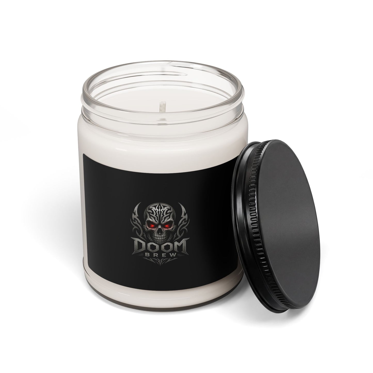 Doom Brew Scented Soy Candle — 9oz Gothic Skull Aromatherapy Candle