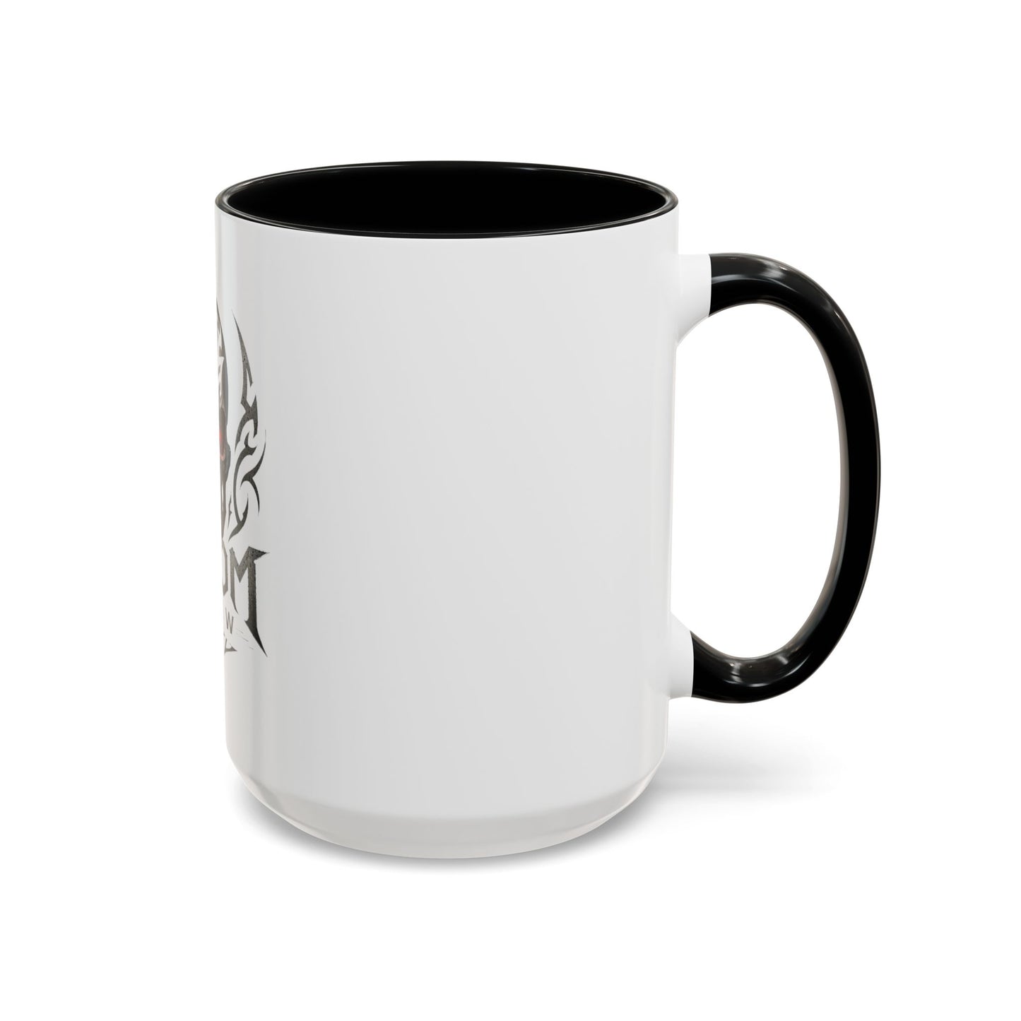 Doom Brew Skull Coffee Mug — Gothic Red-Eye 11/15oz Accent Mug