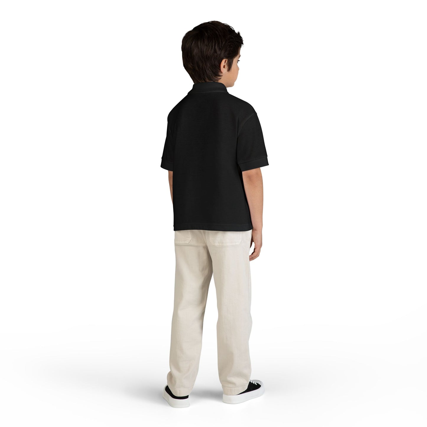 Youth Polo — 'Doom Brew' Logo Kids Jersey Polo Shirt