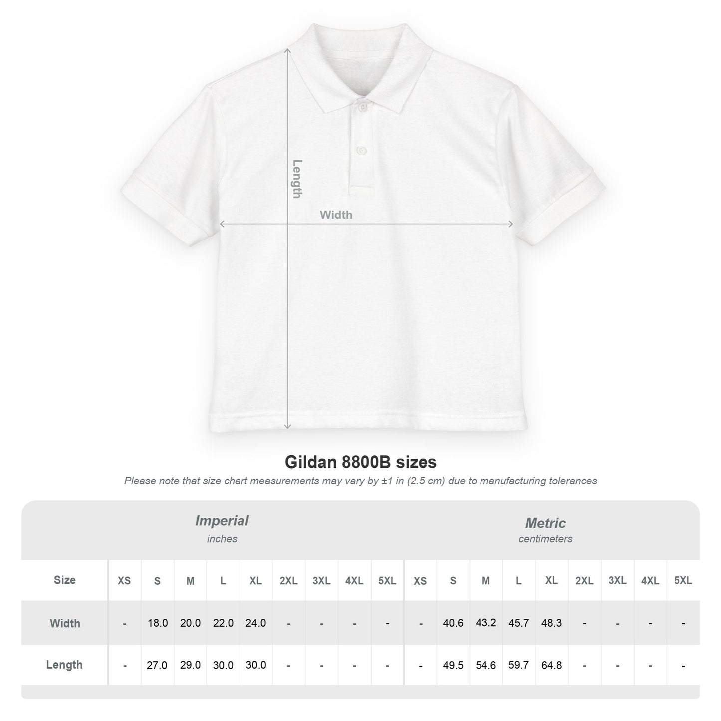 Youth Polo — 'Doom Brew' Logo Kids Jersey Polo Shirt