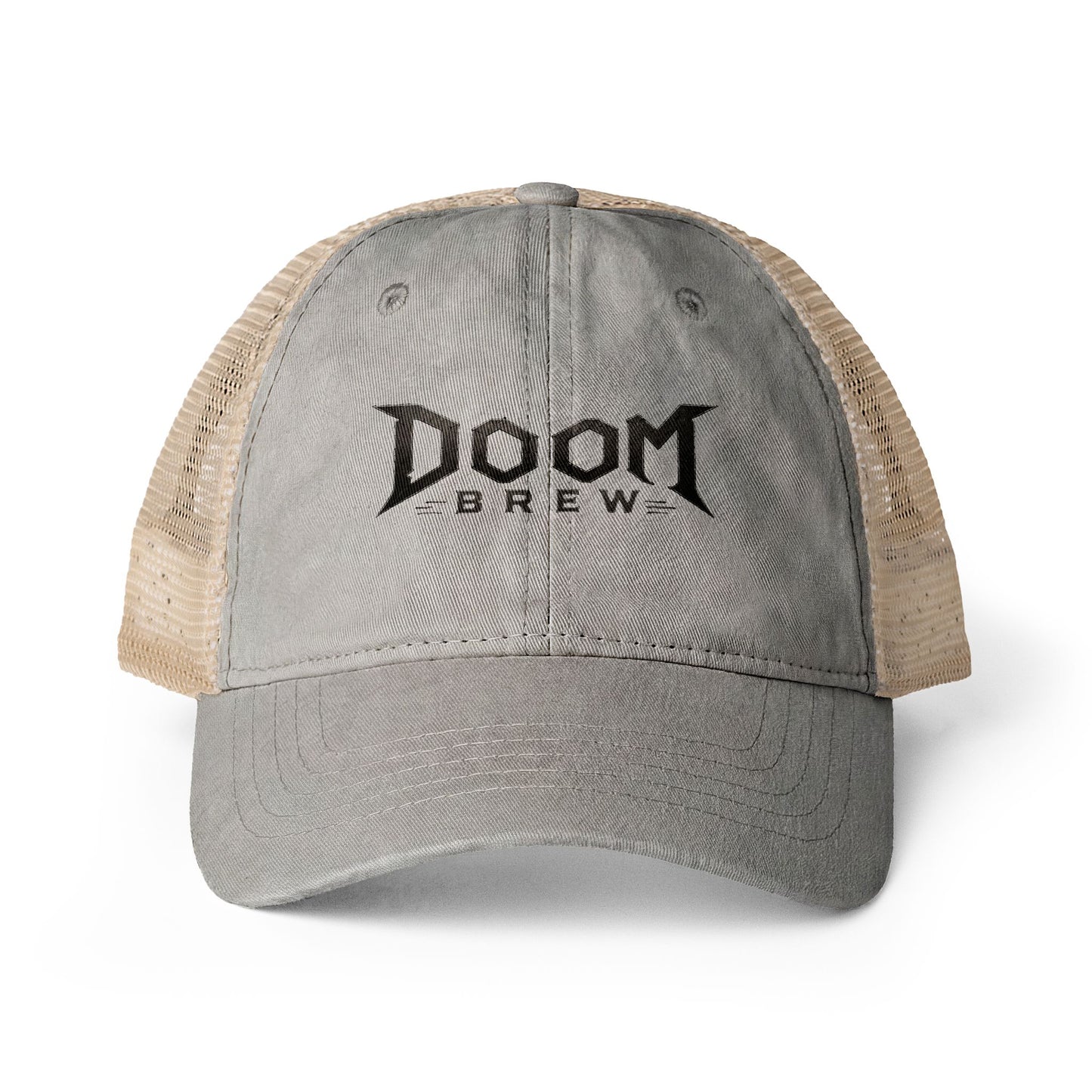Women's Washed Mesh-Back Cap | Doom Brew Official Merch