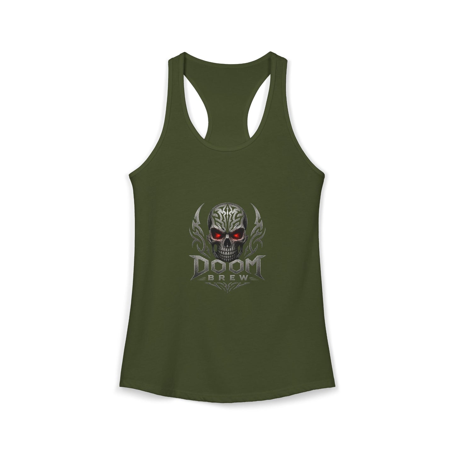 Women's Ideal Racerback Tank - Doom Brew Official Merch