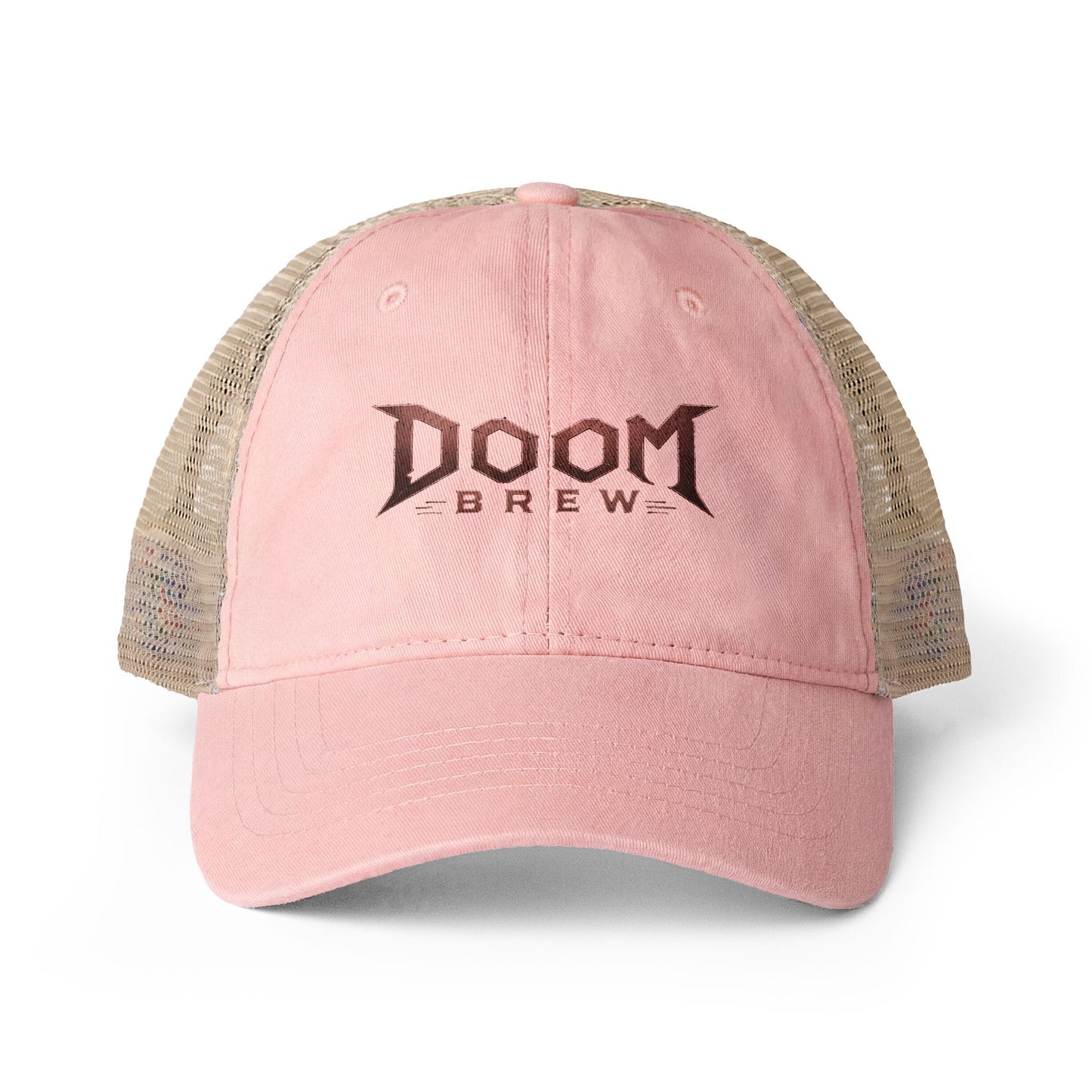 Women's Washed Mesh-Back Cap | Doom Brew Official Merch