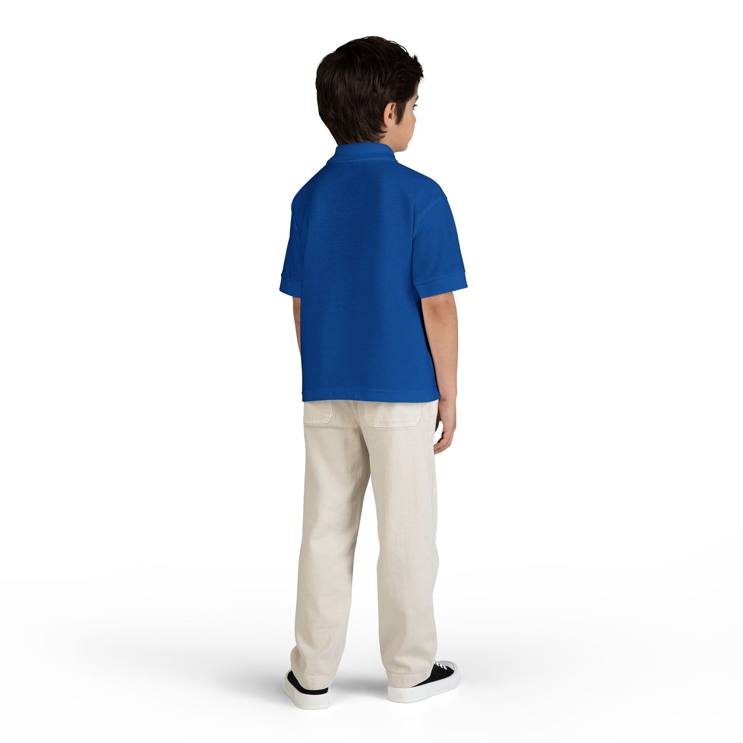 Youth Polo — 'Doom Brew' Logo Kids Jersey Polo Shirt
