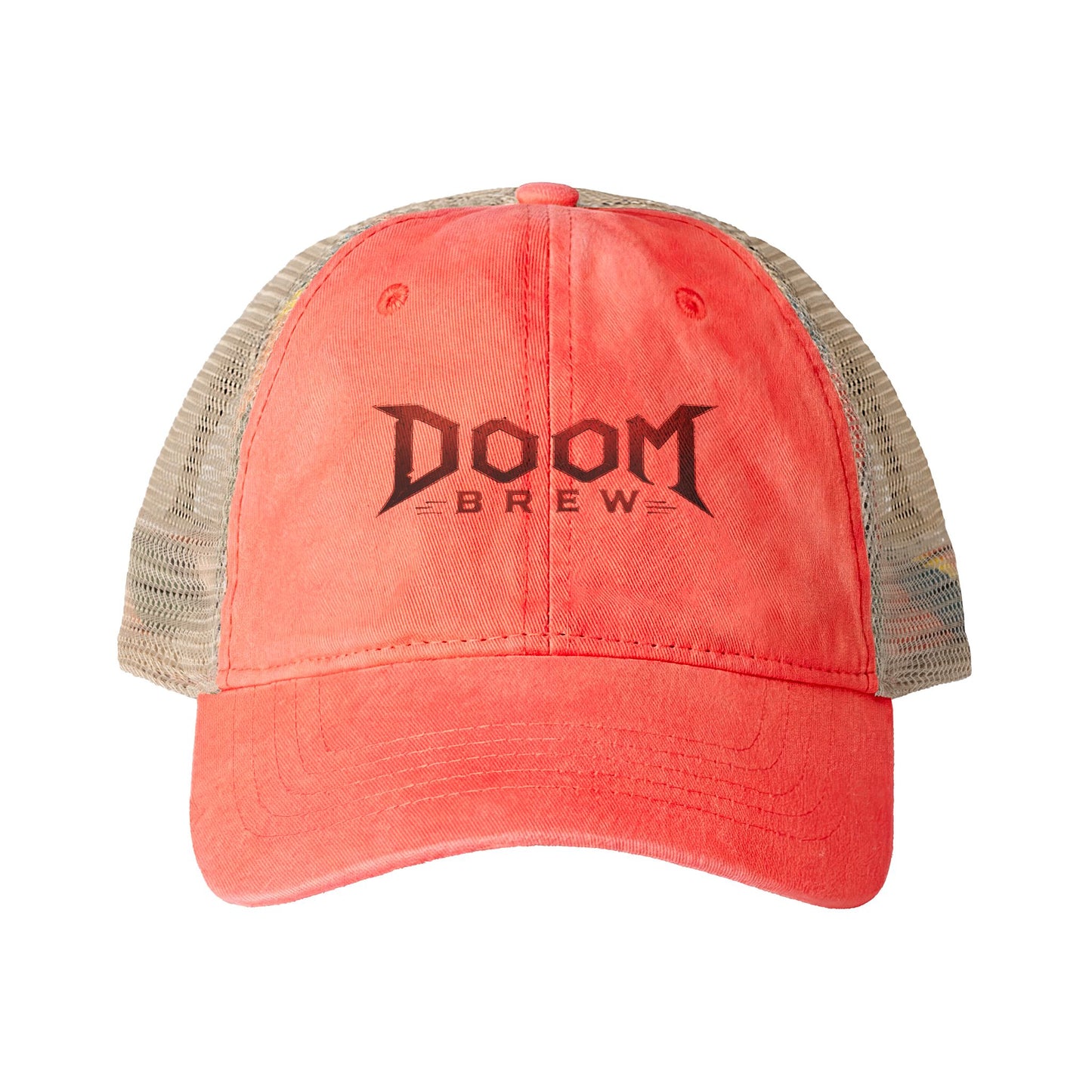 Women's Washed Mesh-Back Cap | Doom Brew Official Merch