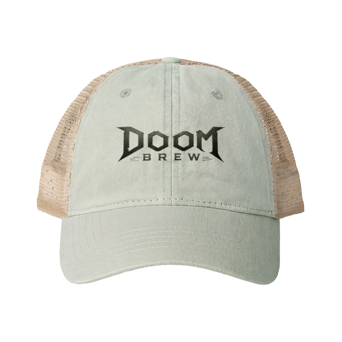 Women's Washed Mesh-Back Cap | Doom Brew Official Merch