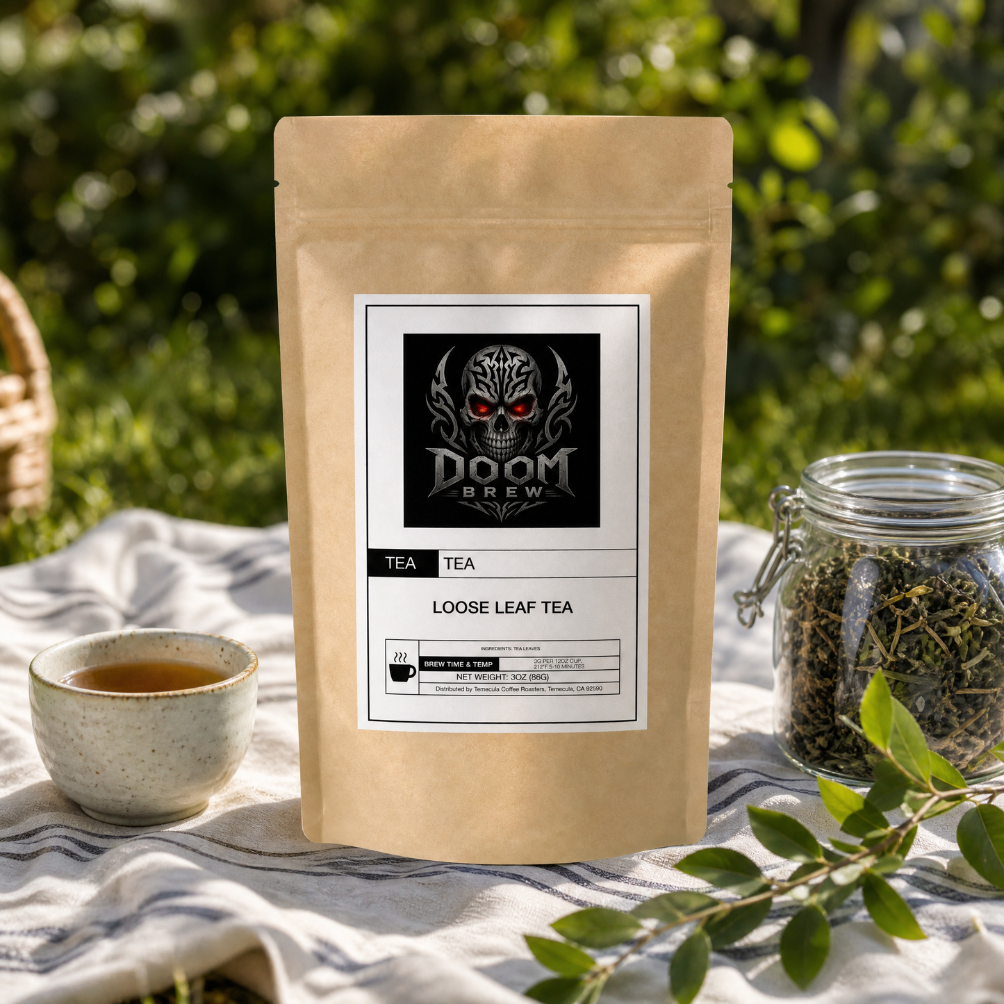 Doom Brew Jasmine – Single Origin Green Tea