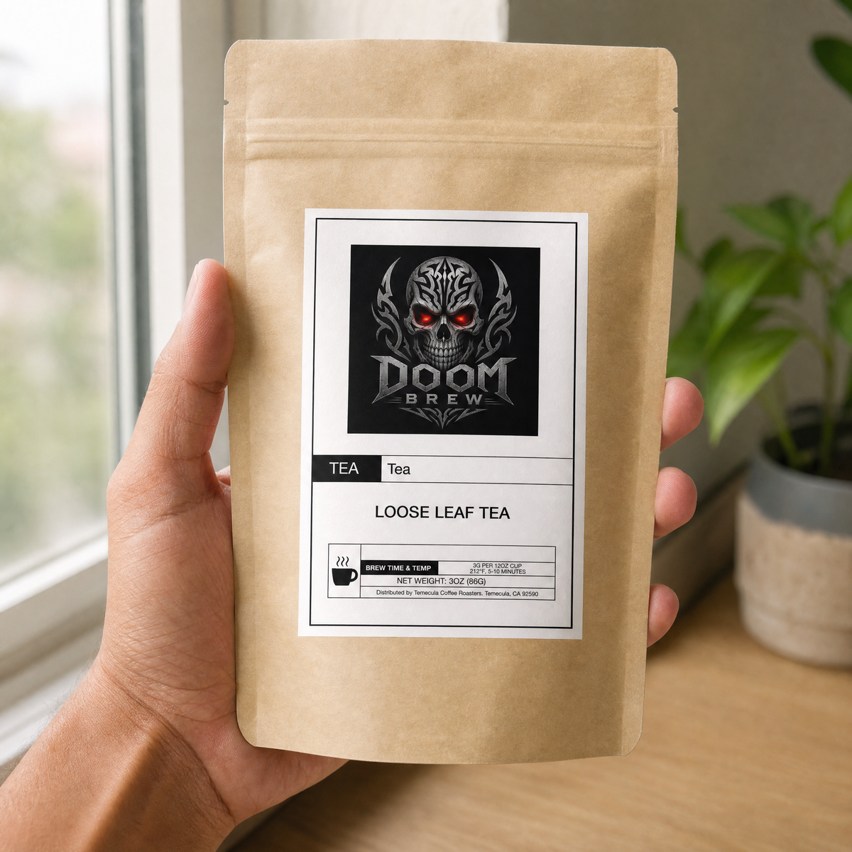 Doom Brew Jasmine – Single Origin Green Tea