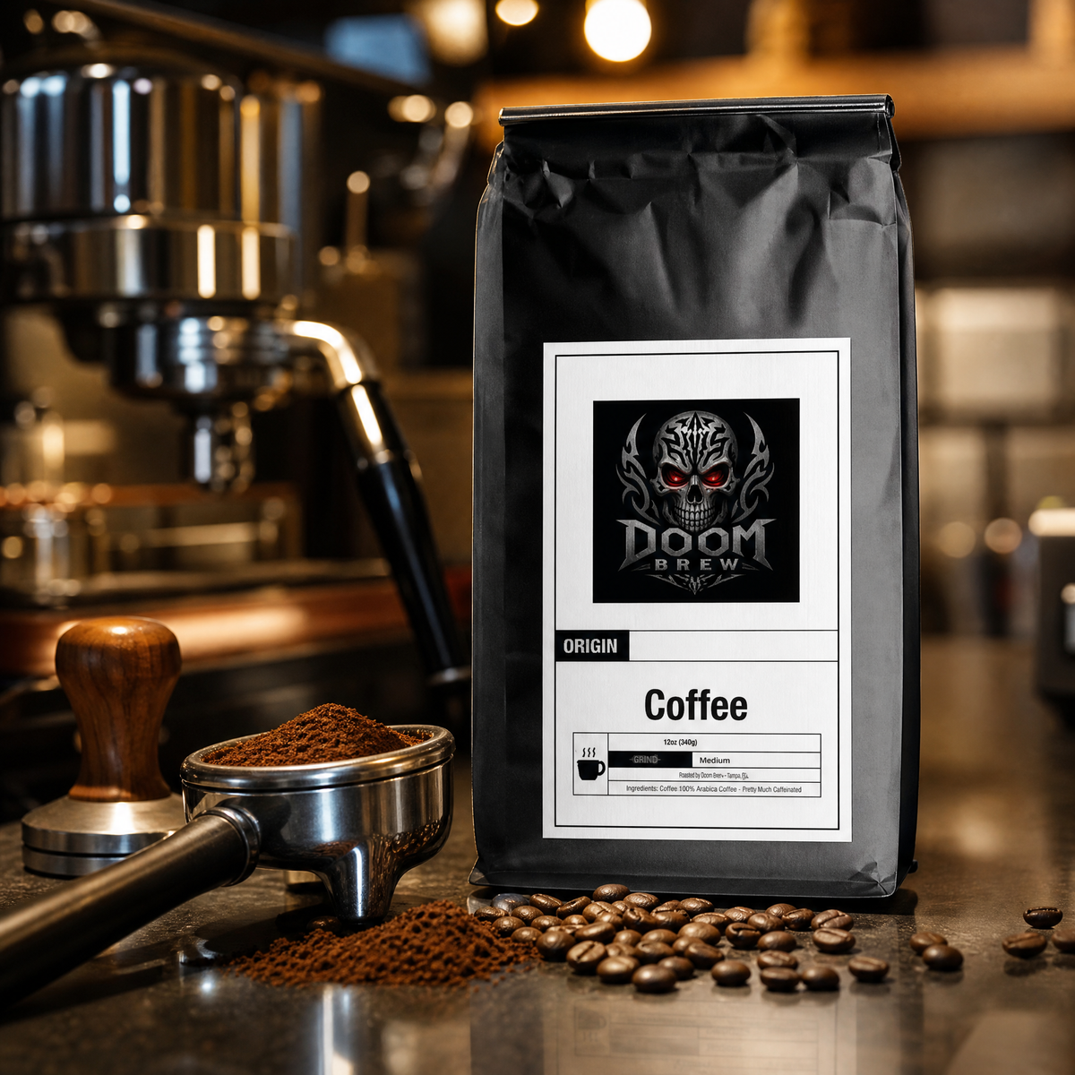 Doom Brew Honduras – Single Origin Medium Roast Coffee
