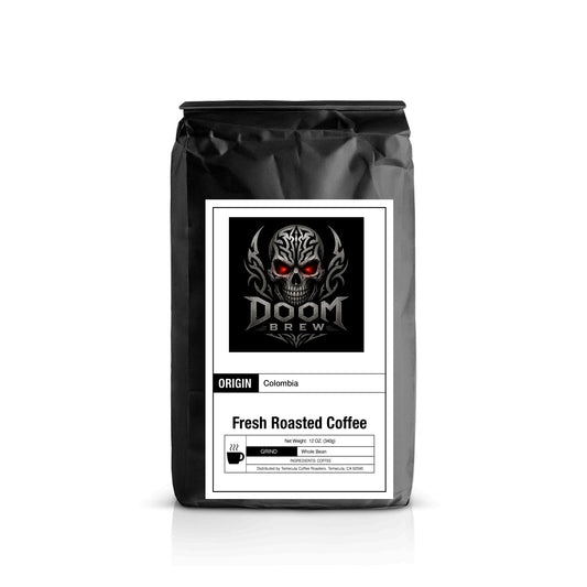 Doom Brew Colombia – Single Origin Medium Roast Coffee